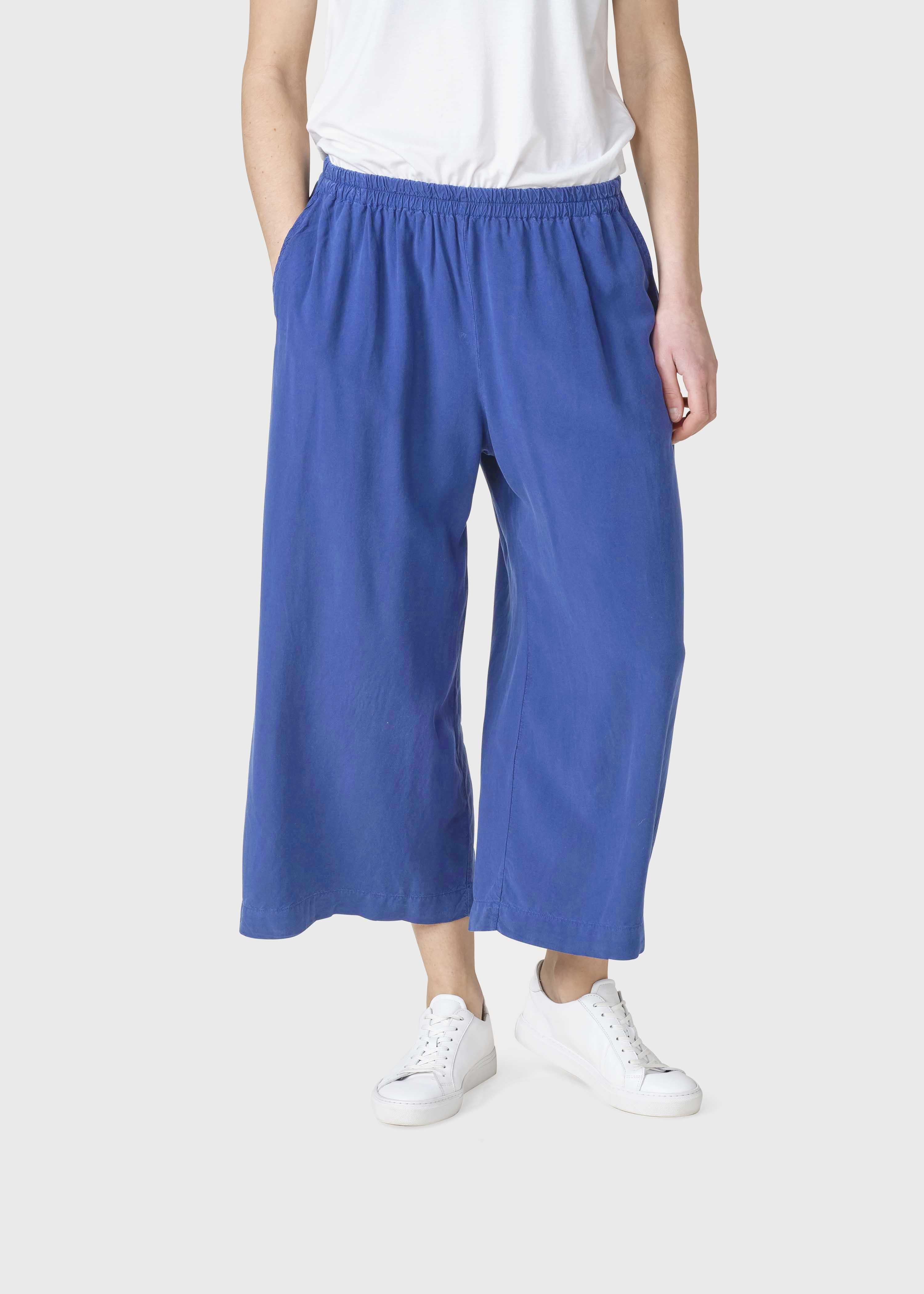 Klitmøller Leonora Pants Surf Blue Damen Lyocell Culotte 